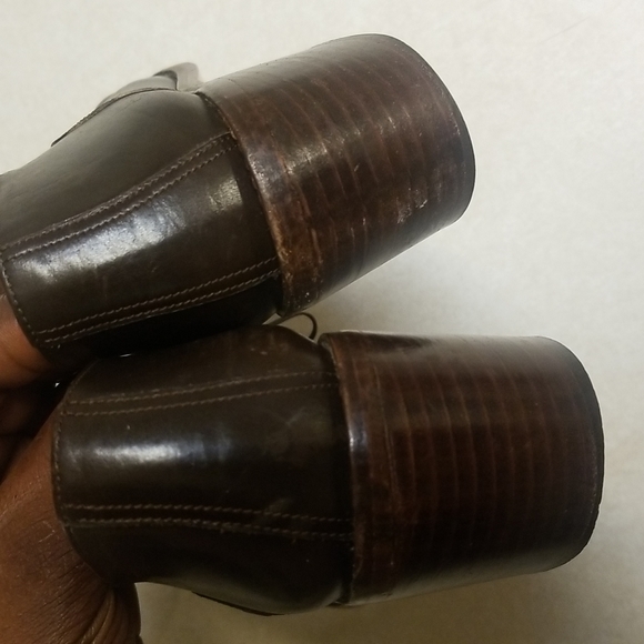 ESPACE/Shoes size 5.5 block heel - Picture 4 of 12